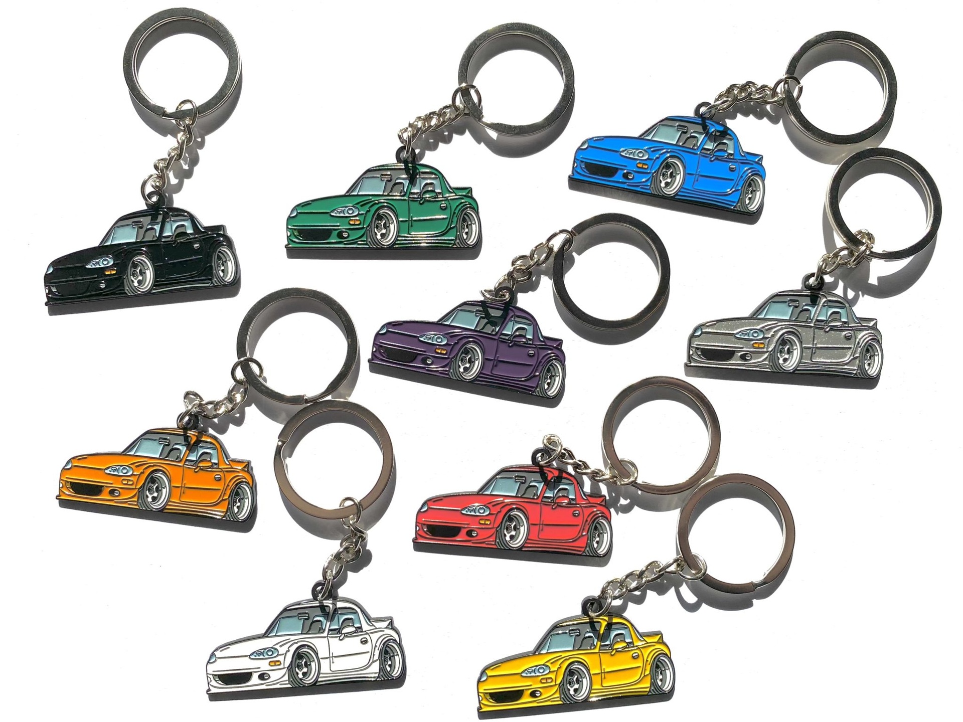 Mazda MX-5 Miata Keyring Porte-cl&eacute;s Porte-cl&eacute;s