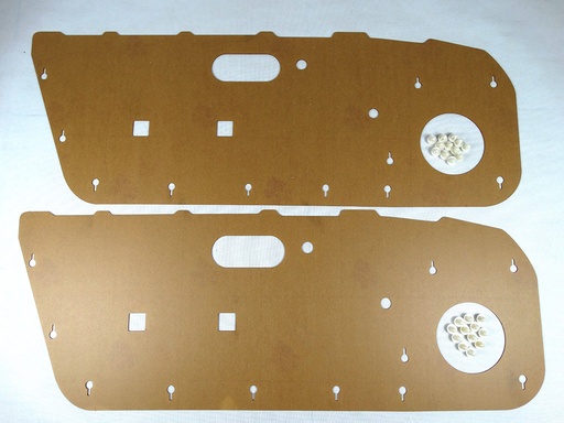[CM-DP1-NA-A] Naked Acrylic  Door Panels For Miata NA