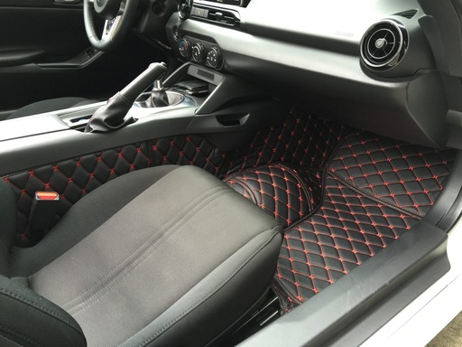 Quilted Floor mats (Premade Material) For Miata ND