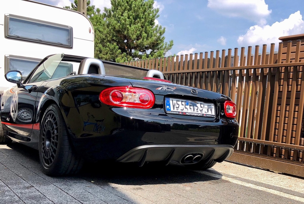 Rear Diffuser (Center Exhaust) For Miata NC | CarbonMiata