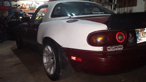 Rear Overfenders For Miata NA