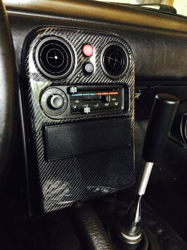 Shorty Radio console (89-94) For Miata NA