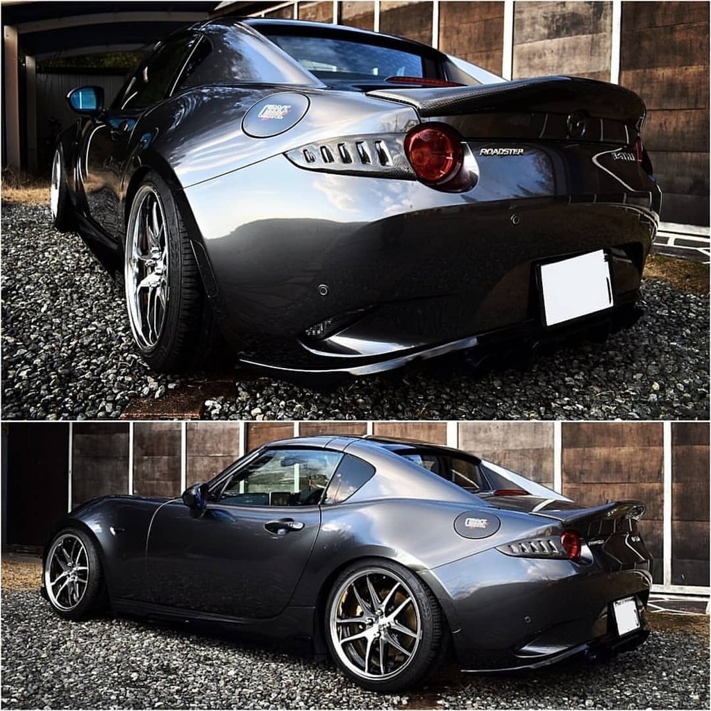 carbonmiata カーボンテールライトカバー ndロードスター用 Tail Lights Covers With Vents For Miata ND | CarbonMiata