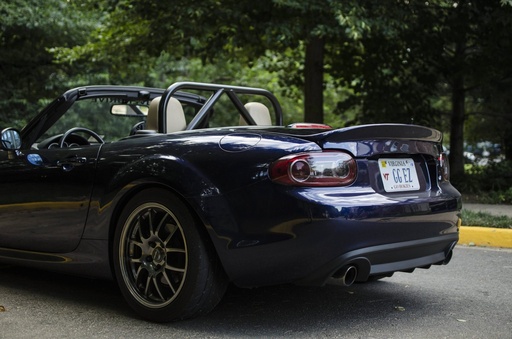 Trunk with ducktail (Soft top) For Miata NC