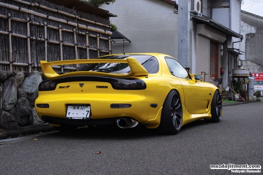 Mazdaspeed Rear Spoiler For RX-7 FD