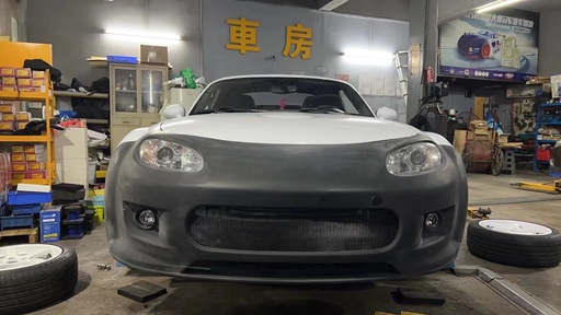 [CM-FB4-NC-F] Mazdaspeed Front Bumper Replica (Fits NC2/3) For Miata NC 