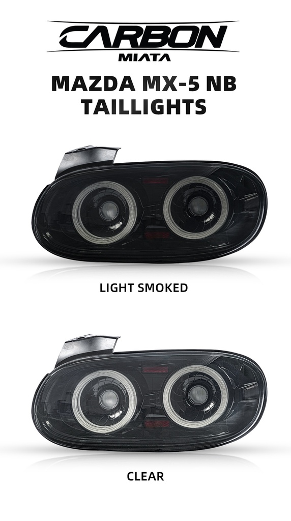 LED Tail Lights V3 For Miata NB | CarbonMiata