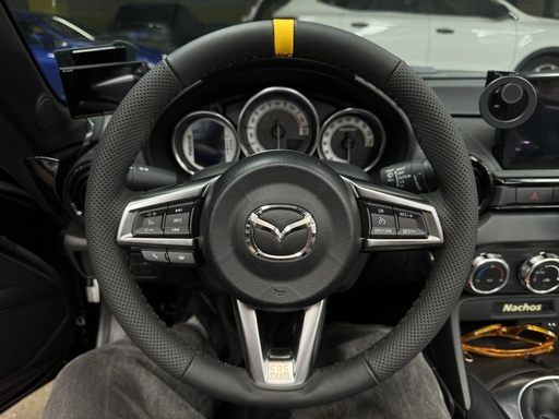 Leather Steering Wheel 330 mm (Type 6) For Miata ND
