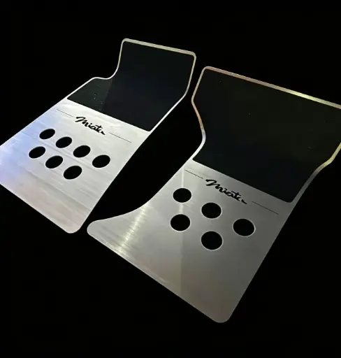 [CM-AFM1-NC-A] LHD Aluminum Racing Floor Mats For Miata NC