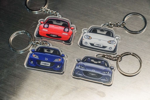 [CN-MFK1-ALL-P] Miata Family Keychain