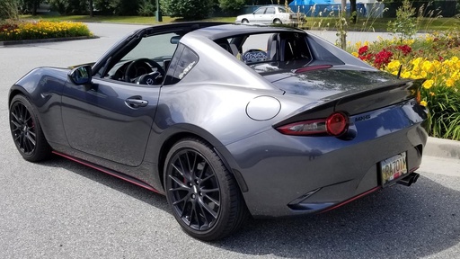 [CM-TS16-ND-PU] 3 Pieces Trunk Spoiler (Polyurethane) For Miata ND