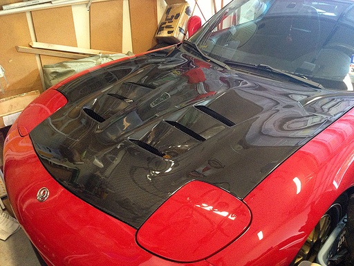 AD9 Vented Hood For RX-7 FD