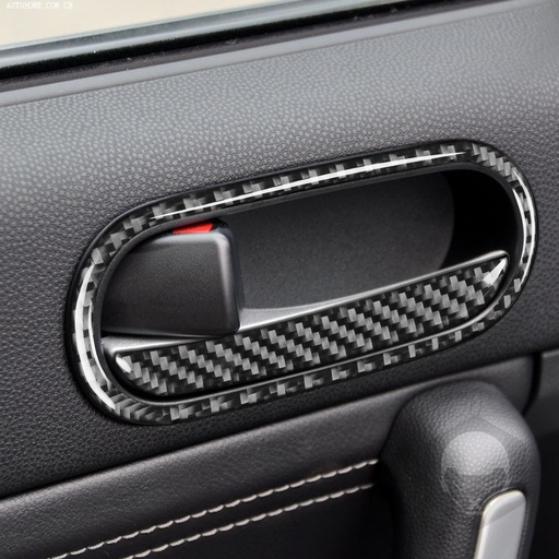 [CM-DP1-NC-C] Carbon Fiber Door Handles Trims (4 pieces) For Miata NC